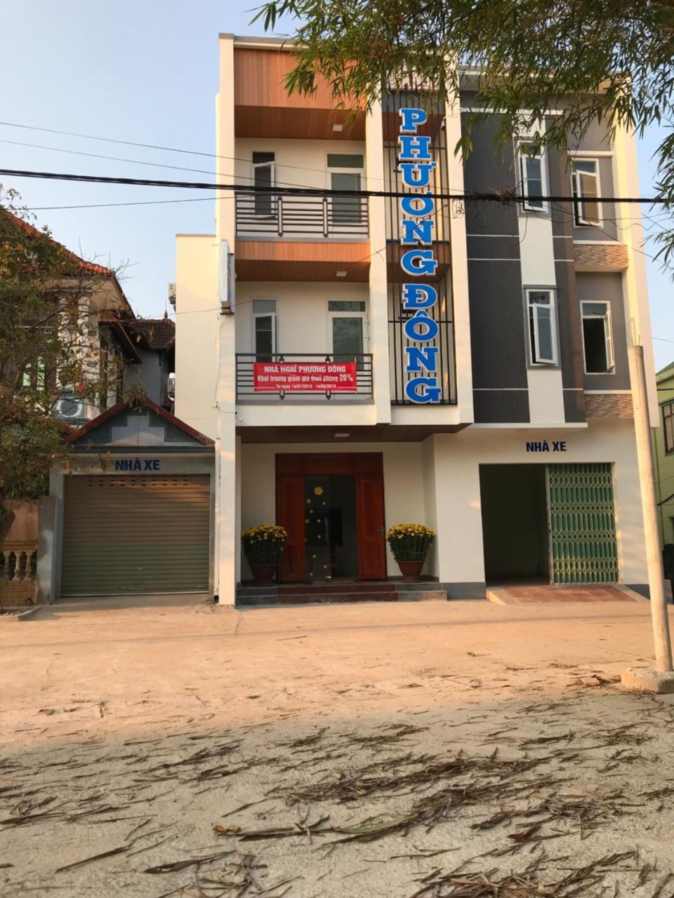 Отель Nha Nghi Phuong Dong Quang Tri Экстерьер фото